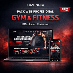 Plantilla Web Gym & Fitness